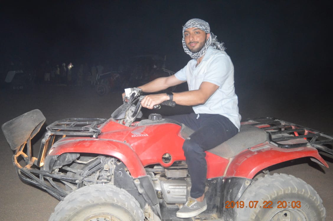 Buggy-riding through the Sinai peninsula