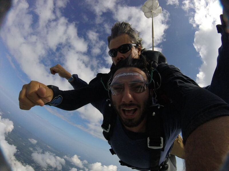 Me scared out of my mind 10,000ft up